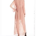 Chaser maxi dress with beaded stars dusty rose size L NWT Photo 4