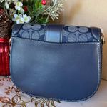 Coach Georgie Saddle Bag In Signature Chambray C4066 Photo 1