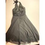 Twenty One Black Halter Dress Fit and Flare Sleeveless Party Cocktail Dress Size M Photo 4