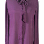 Brooks Brothers  Women's Long Sleeve Top Purple Size 16 Photo 0