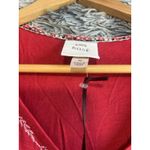 Knox Rose Knox Rose Sleeveless Tank Top M 100% Cotton Embroidered Flower Panel NWT Photo 4