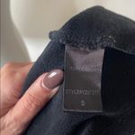 Pomander Place Black Puff Shoulder Long Sleeve Vesty Mini Dress – Size S Photo 9