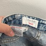 Vintage Calvin Klein Sport Mom Relaxed Jeans Small 28 Blue Photo 4