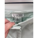 St. John Sport by Marie Gray Light Green Jeans Size 8 Photo 4