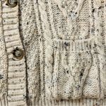 VTG Acorn 100% British Wool Aran Cable Knit Size Large Fisherman Sweater Unisex Photo 9