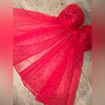 Victoria's Secret Victoria’s Secret Red Lacy Baby Doll Mini Lingerie Dress 34C Photo 5