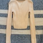 Aerie  Waffle Quarter-Zip Sweater Photo 1