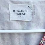 NWOT Hyacinth House Tuckernuck Pink Floral Nellie Dress Medium Retail $158 Photo 3