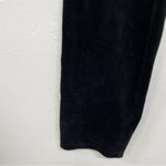 Juicy Couture Black Velour Skinny Leggings Womens L Y2K Velvet Pants Casual Photo 2
