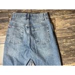 BDG  Urban Outfitters High-Rise Baggy Ripped Distressed Jeans Crop Raw Hem SZ 26 Photo 9