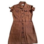 PacSun  Denim button down dress size S Photo 3