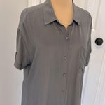 Eileen Fisher Silk Crepe De Chine Tunic Dress Photo 4