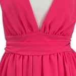 Lucy in the Sky Dress Ysabel Chiffon Dress in Hot Pink- M Photo 3