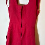 Lulus NWT  Your Sweetie Wine‎ Red Tie-Strap Mini Dress Size Small Photo 10