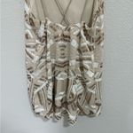 Show Me Your Mumu Criss Cross Applesauce Beige Gold Sequins Mini Dress Large Photo 8