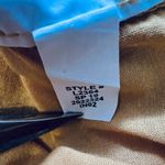 Madewell  Scalloped Eyelet Midi Dress Yellow Size 0 Cheerful Color Boho Chic Photo 9