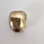 Vintage Monet Rhinestone Silver Tone Metal Magnetic Clip on earrings Photo 4