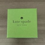 Kate Spade Flying Colors Bezel Stud Earrings Montana Blue NWT Photo 1