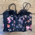 Victoria's Secret Victoria’s Secret Women’s Very Sexy Corset Top Dark Floral 32D Photo 1