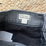 Madewell  High Rise Denim Shorts Size 26 Lunar Wash Black Photo 3