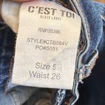 Black Label  Indigo Flare Jeans Photo 2