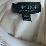 Topshop  Cream Wrap Blouse with Notched Collar Photo 4