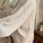 Pilcro  Soft Cream Turtleneck Sweater Photo 7