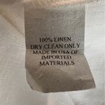 Caroline Rose 100% Linen Size 2X Sleeveless Crewneck White Tunic w/Side Slits Photo 6