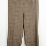 St John Sport Women's Plaid Pants Sz 6 Brown Photo 0