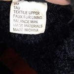 Makalu 8 Cozy Land Fur Boots In BLACK Straps & Ball Style Photo 10