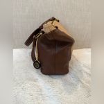 The Sak **Vintage  Brown Leather Satchel – Y2K Boho Style** Photo 3