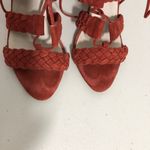 Revolve  RAYE Libby Heels Suede Woven Strap Size 7.5 Photo 2