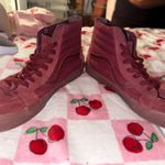 Vans  Men’s High-Top Sneakers - Burgundy Photo 1