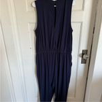 Torrid  navy blue ribbed high neck jumpsuit size 2 (2x or 18/20) Photo 3