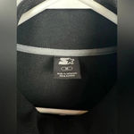 Starter  Black Fleece Zip Up‎ Side Medium Photo 2