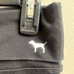 PINK - Victoria's Secret Vintage Victoria’s Secret Pink black fold down yoga capri pants Size S Photo 2