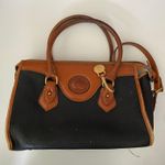 Dooney & Bourke  Top Handle Black Leather Bag Photo 0