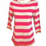 Gap maternity pullover knit cashmere striped scoop crew neck 3/4 sleeve … Photo 0