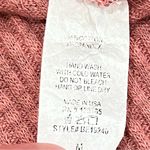 Altar'd State Altar’d State Rose Pink Ribbed Flutter Top Bodysuit Size Medium Photo 6