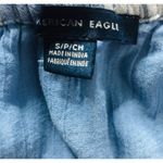 American Eagle  Blue & White Striped Tube Top Photo 2