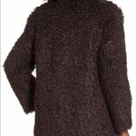 Nordstrom Mural Curly Faux Shearling Brown Teddy Jacket Photo 1