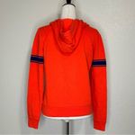 PINK - Victoria's Secret PINK Victoria’s Secret Orange Logo Pullover Hooded Sweatshirt, Sz Small Photo 6