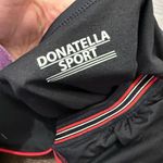 Donatella Sport Women’s Small Red Black One Piece Swim New Photo 3