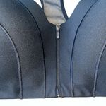 Ivy Park Adidas X  IVP Zip Front Medium Impact‎ Sports Bra Black 4X Photo 4