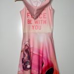 Goldie WeLoveFine by  Star Wars Rebel Scuba Sleeveless Hooded Dress Size Small Photo 5