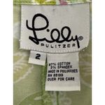 Lilly Pulitzer Vintage  Capri Pants Womens 2 Stretch Citrus Print Resortwear Photo 4