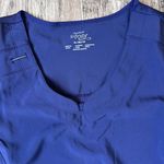 Cherokee  Infinity Women's Sz XL Scrub Top Navy Blue Nursing Medical Work NWT #35 Photo 7