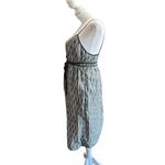 Converse  women's size 4 grey striped spaghetti strap dress Photo 3