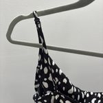 SheIn  Black and White Cowl Neck Dress Photo 3