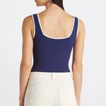 Kaileigh ‎ Estelle Square Neck Knit Bodysuit Photo 1